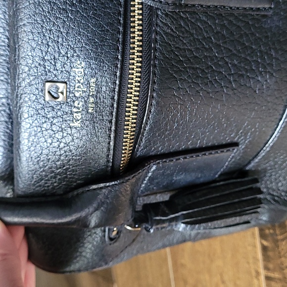 Kate Spade Black Leather Bag - Picture 3 of 7